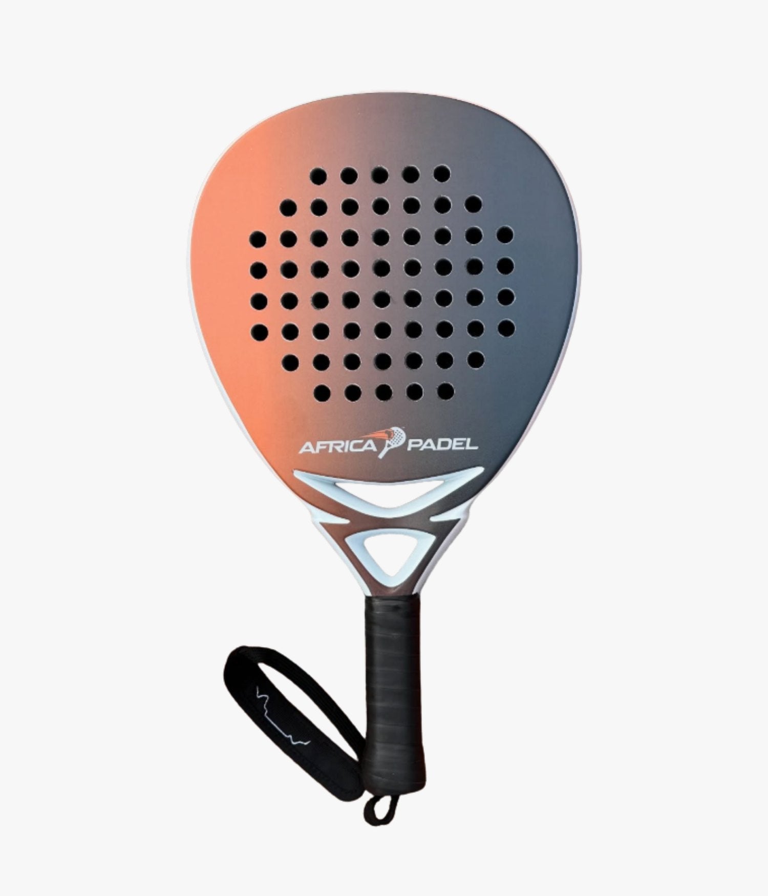 Africa Padel bespoke designed padel racket produced by Cape Town Padel Company